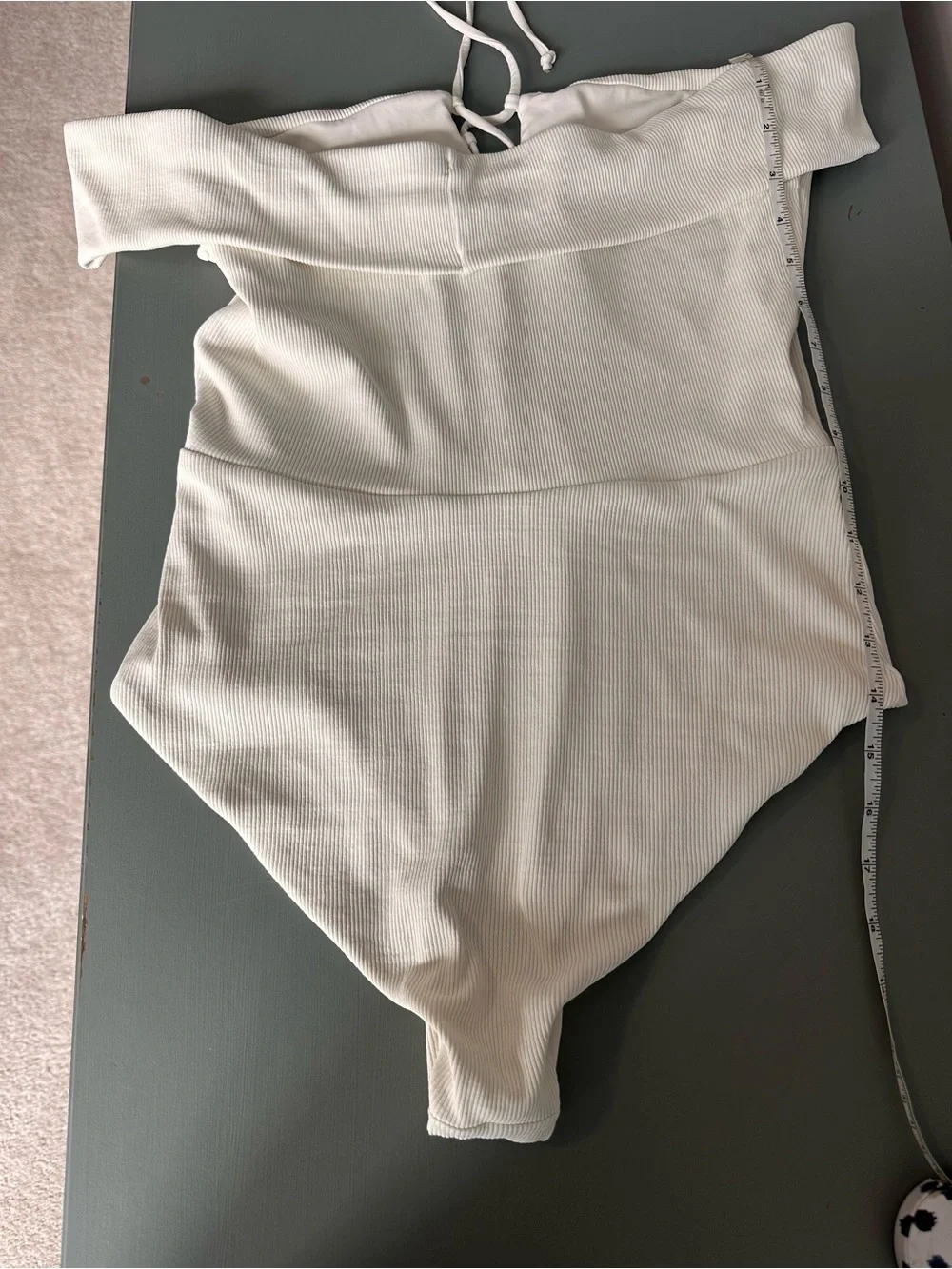 L*Space Ridin’ High Anja one-piece swimsuit- cream